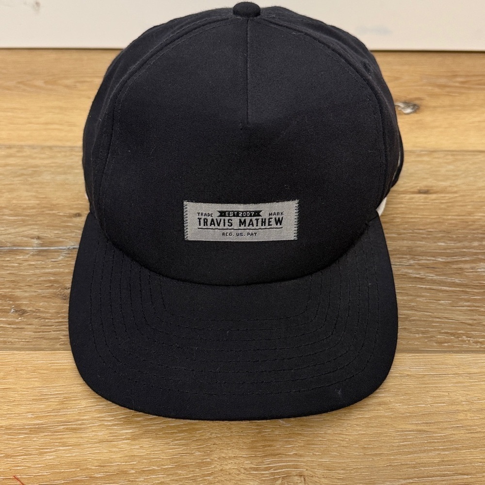 Travis Mathew’s Adjustable Baseball Hat Navy Blue one size